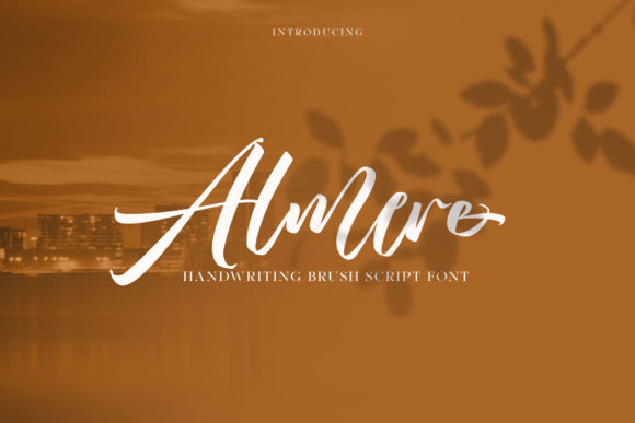 Almere: A Handwritten Font for Elegant Editorial Design