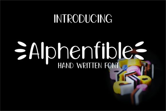 Alphenfible: A Handwritten Font for Engaging Brand Content