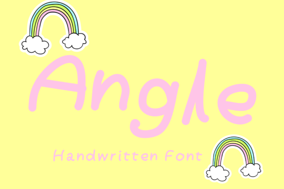 Angle: A Sweet and Friendly Handwritten Font for Creative Branding