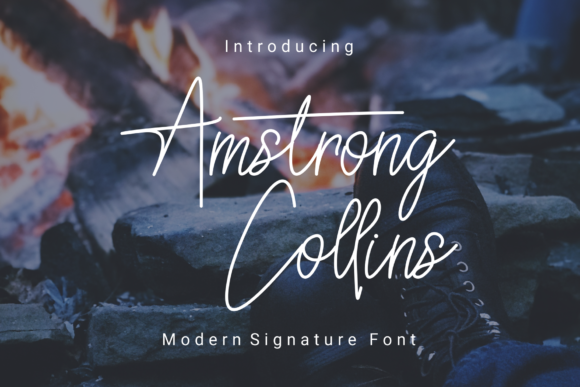 Armstrong Collins: A Delicate Handwritten Font for Elegant Publications