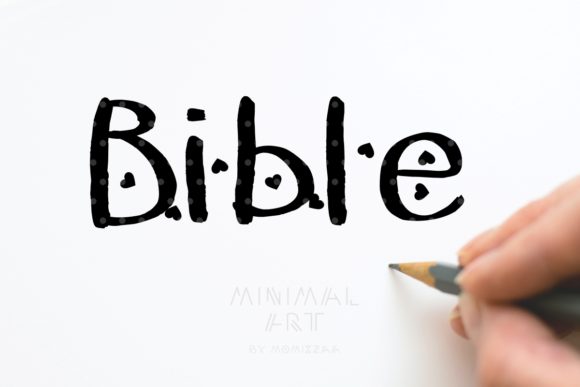 Bible: A Handwritten Font for Editorial Charm