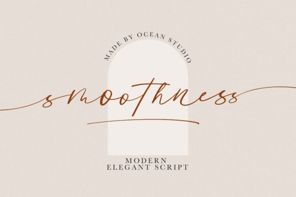 Bring Elegance to Your Handmade Creations with Smoothness Font