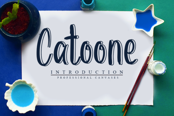 Catoone: A Sweet and Friendly Handwritten Font