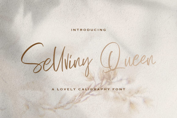 Charming and Elegant: Sellviny Queen Font Review