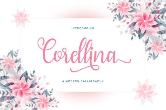 Corellina: A Handwritten Font for Elegant Editorial Design