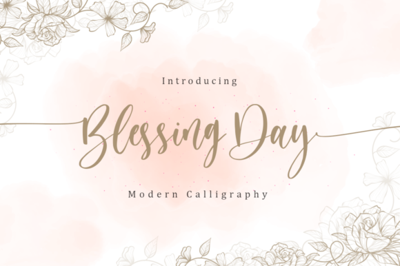 Creating a Delicate Brand Identity with Blessing Day Font