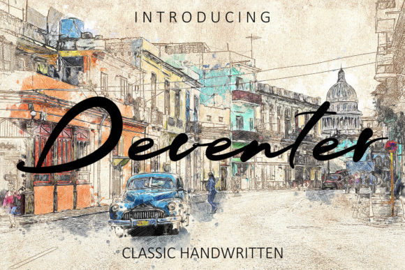Deventer: A Classic Handwritten Font for Elegant Branding