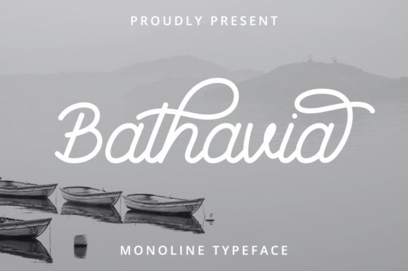 Discovering Bathavia: A Handwritten Font for Elegant Design