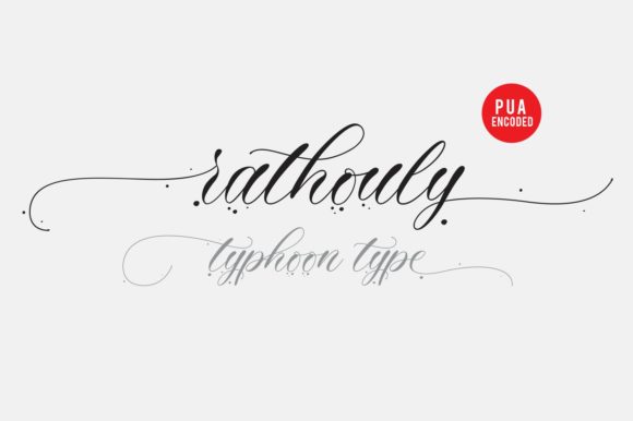 Discovering Rathouly: A Handwritten Font for Elegant Publishing