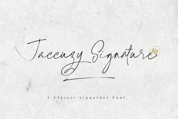 Enhance Your Campaign with Jaccuzy Signature Font