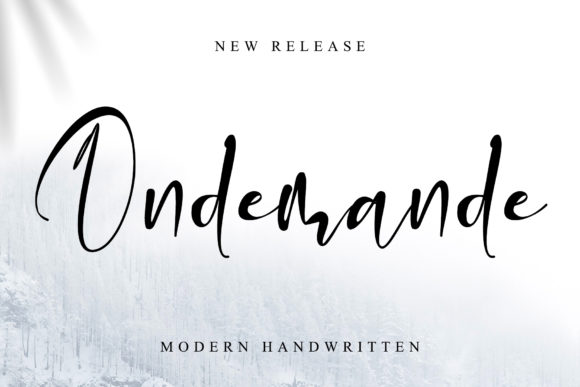 Enhance Your Web Design with Ondemande Script Font