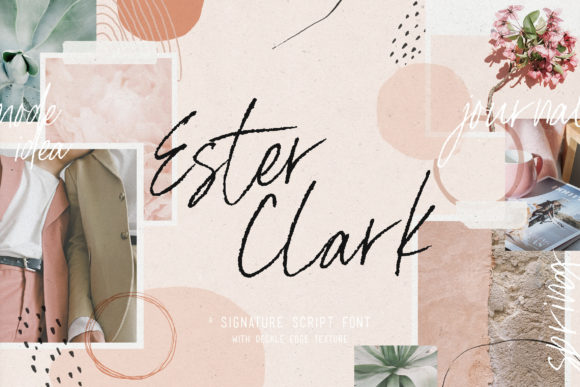 Ester Clark: A Charming Handwritten Font for Editorial Design
