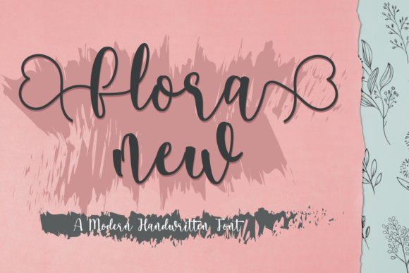 Flora: A Charming and Elegant Typeface for Branding