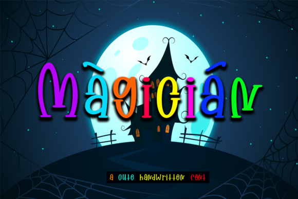 Magician: A Joyful Display Font for Editorial Design