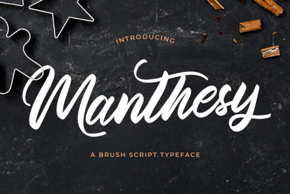 Manthesy: A Premium Script Font for Creative Projects