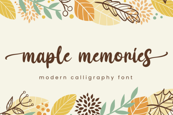 Maple Memories: A Handwritten Font for Memorable Campaigns