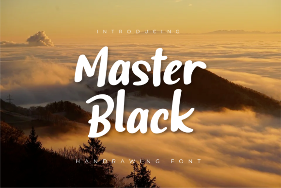 Master Black: The Handwritten Font for Eye-Catching Campaigns