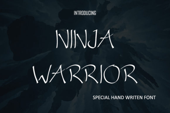 Ninja Warrior: A Handwritten Font for Creative Web Design