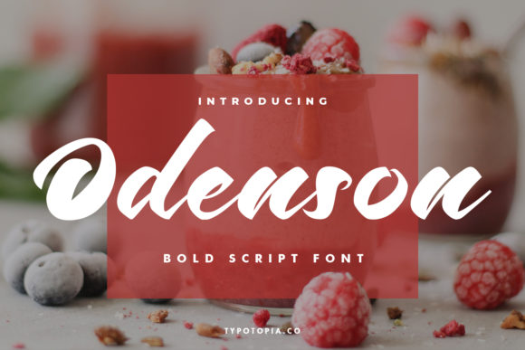 Odenson: A Premium Script for Modern Design