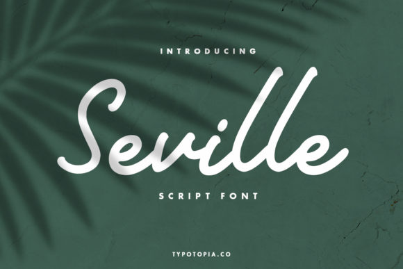 Seville: A Handwritten Font for Polished Web Design