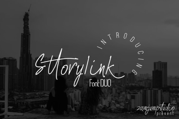 Sttorylink: The Handwritten Font for Modern Marketers