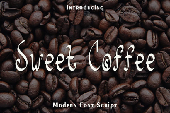 Sweet Coffee: A Handwritten Font for Editorial Charm
