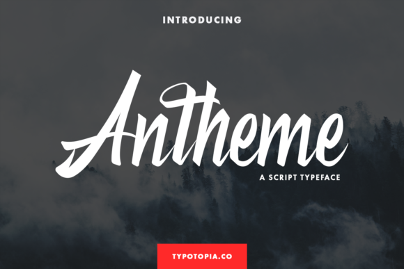 Transform Your Brand with Antheme: A Charming Script Font