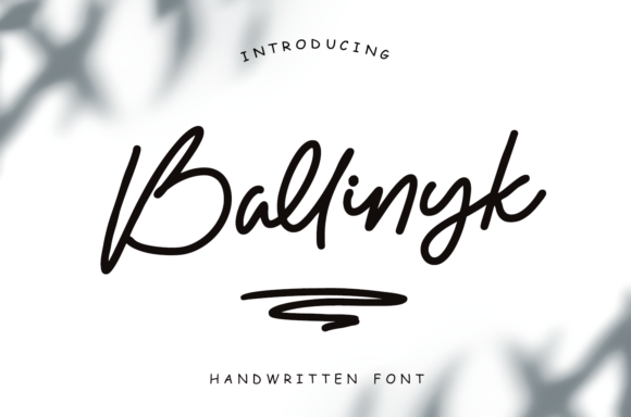 Transform Your Brand with Ballinyk: A Premium Script Font