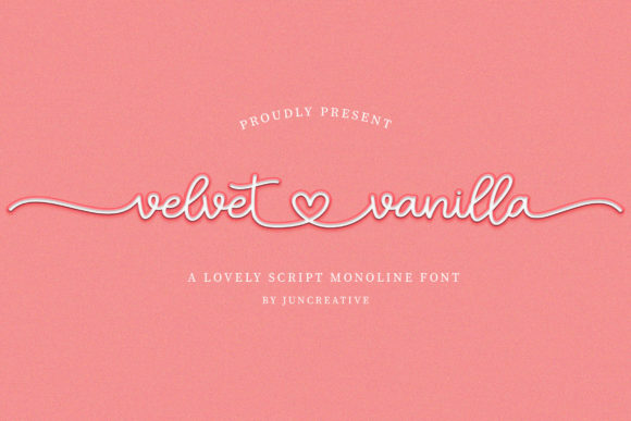 Velvet Vanilla: A Charming Script Font for Elegant Campaigns